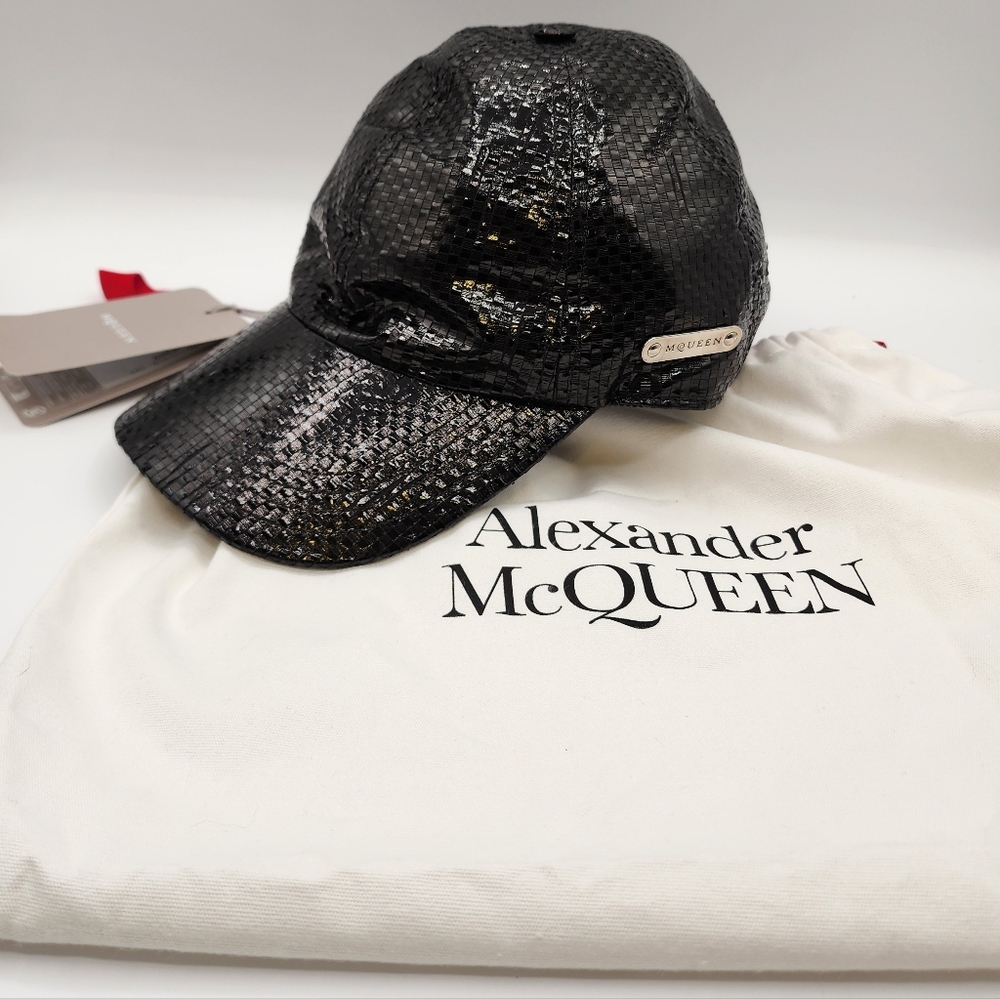 Alexander McQueen Tarpaulin Hat NWT